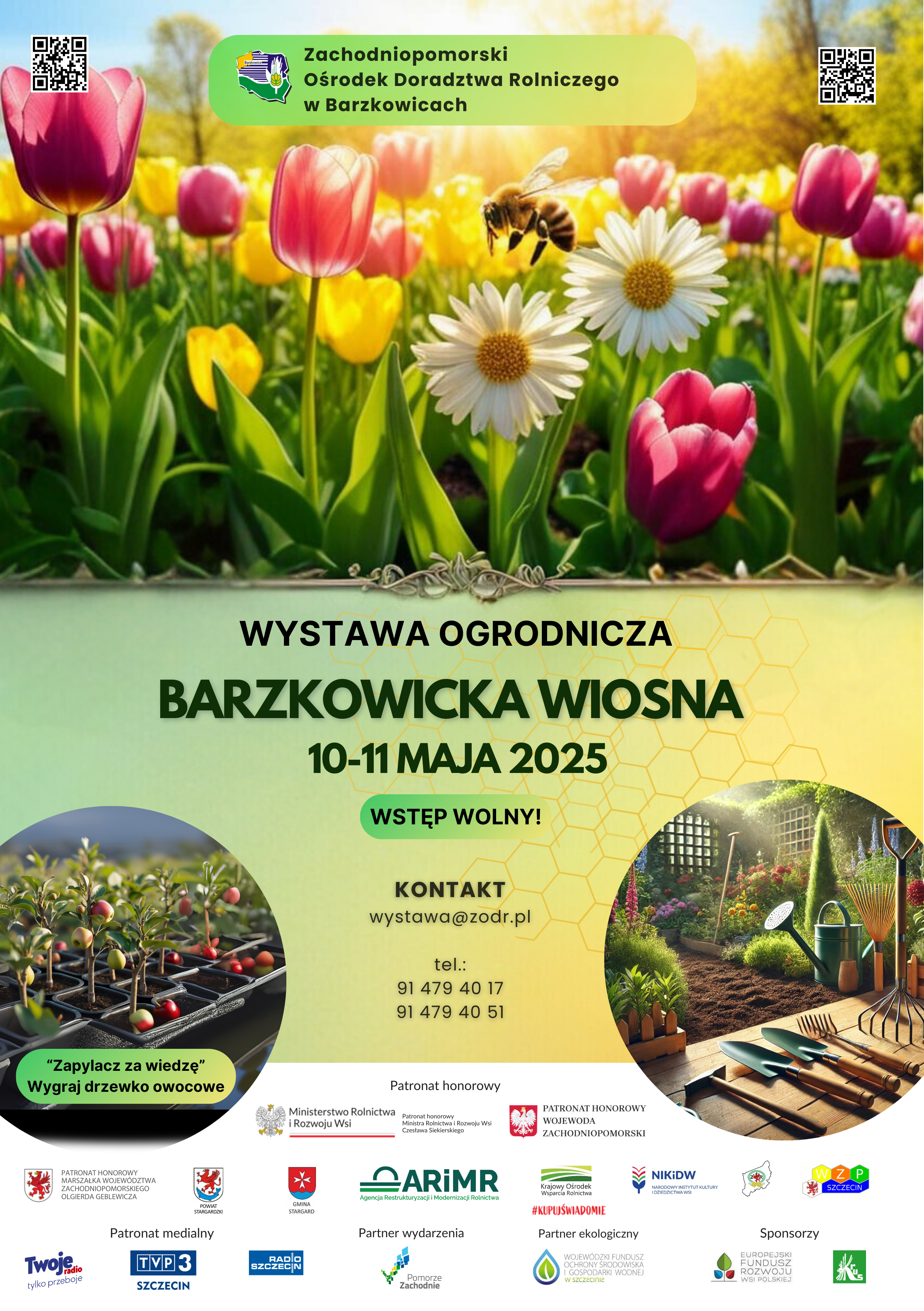 PLakat informacyjny zapraszający na wydarzenie